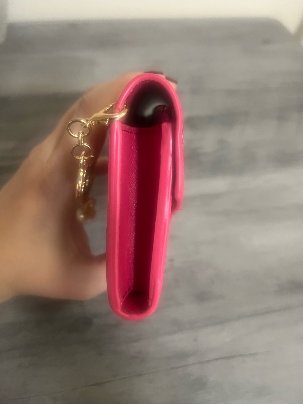 Pink Patterned Wallet Clutch - Picture 4 of 7